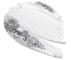 Chrome Hearts Love You Crewneck White