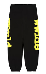 Sp5der Beluga Sweatpants Onyx/Yellow