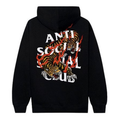 Anti Social Social Club "Tiger Blood" Black Hoodie