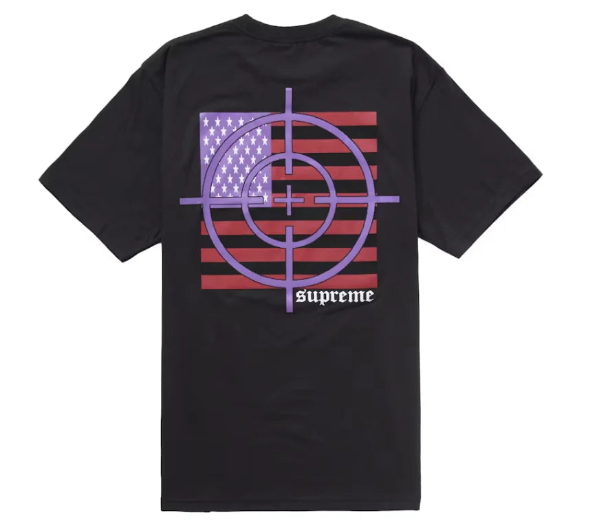 Supreme Target Tee Black