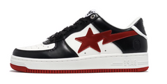 A Bathing Ape Bape Sta #3 M2 White Black Red