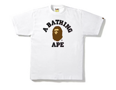 BAPE College Tee White