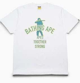 BAPE Soldier ATS Tee White