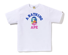 BAPE Sunset Beach Tee White