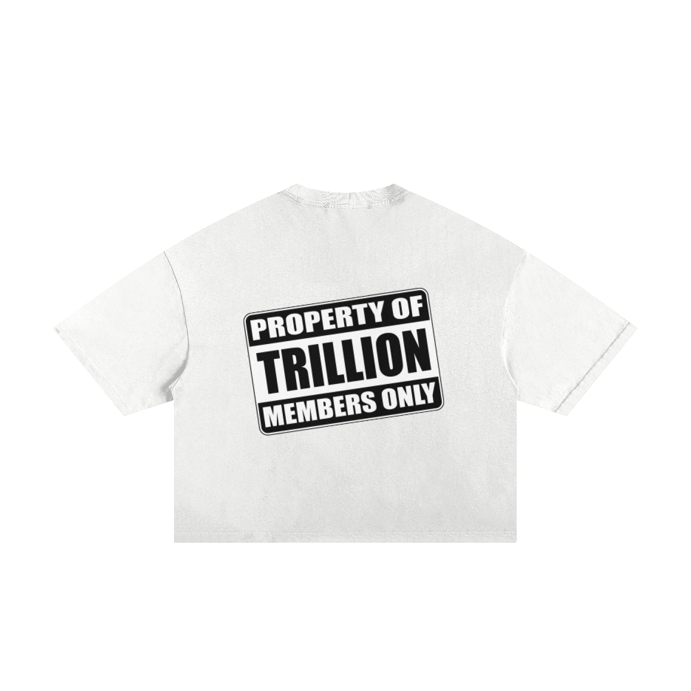 TRILLION "Members Only" White Tee