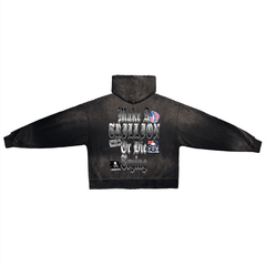 TRILLION "Members Only" Black Zip Up Hoodie