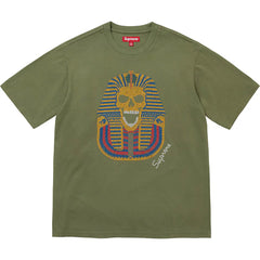 Supreme King Tut S/S Top Olive