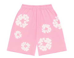 Denim Tears The Cotton Wreath Shorts Pink