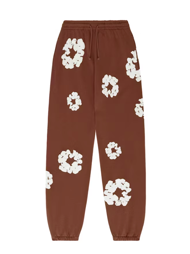 Denim Tears The Cotton Wreath Sweatpants Brown