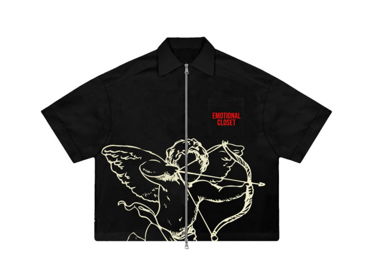 Mixed Emotion Black "Angels" Shirt