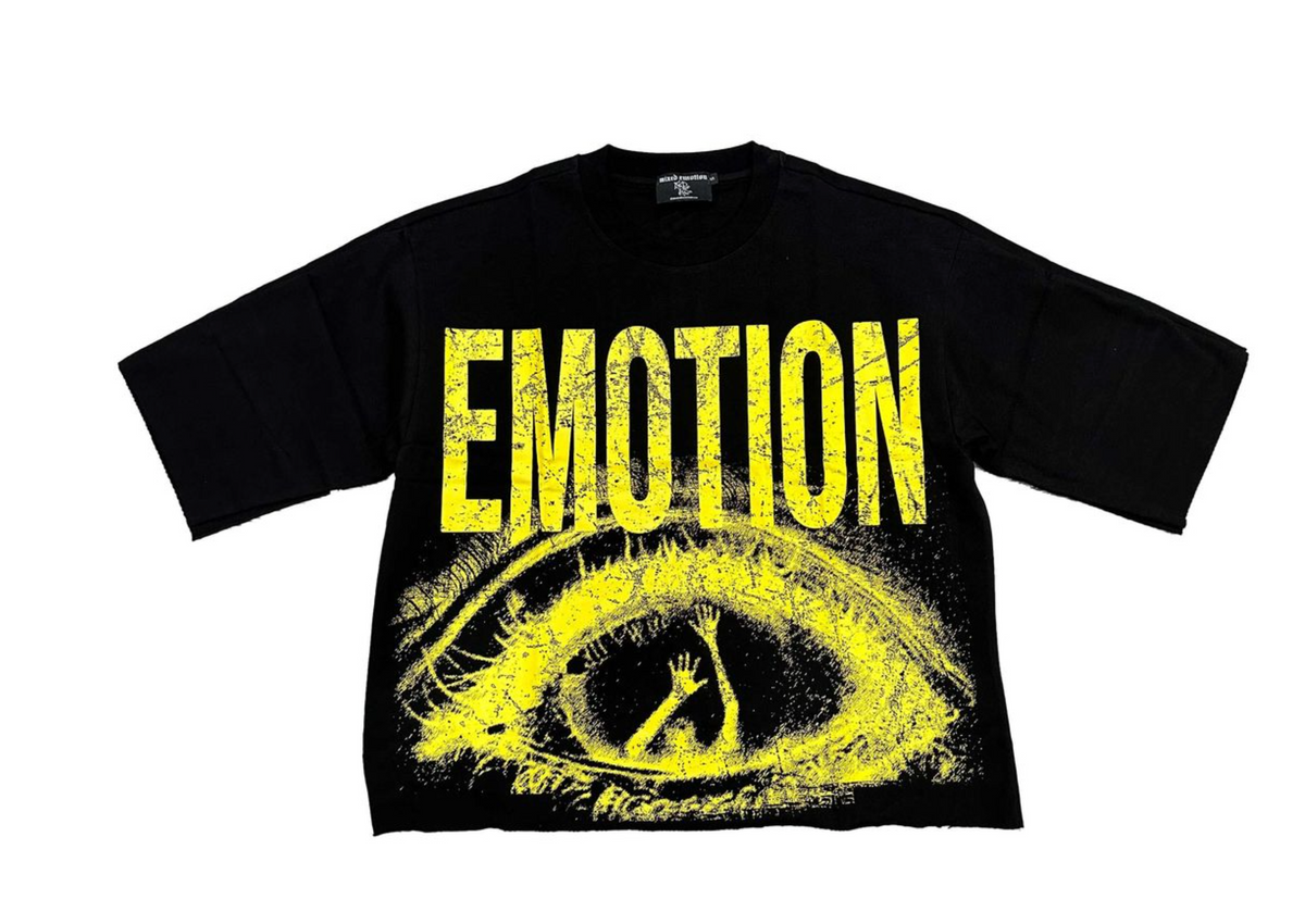 Mixed Emotion Cropped "Trapped" Tee