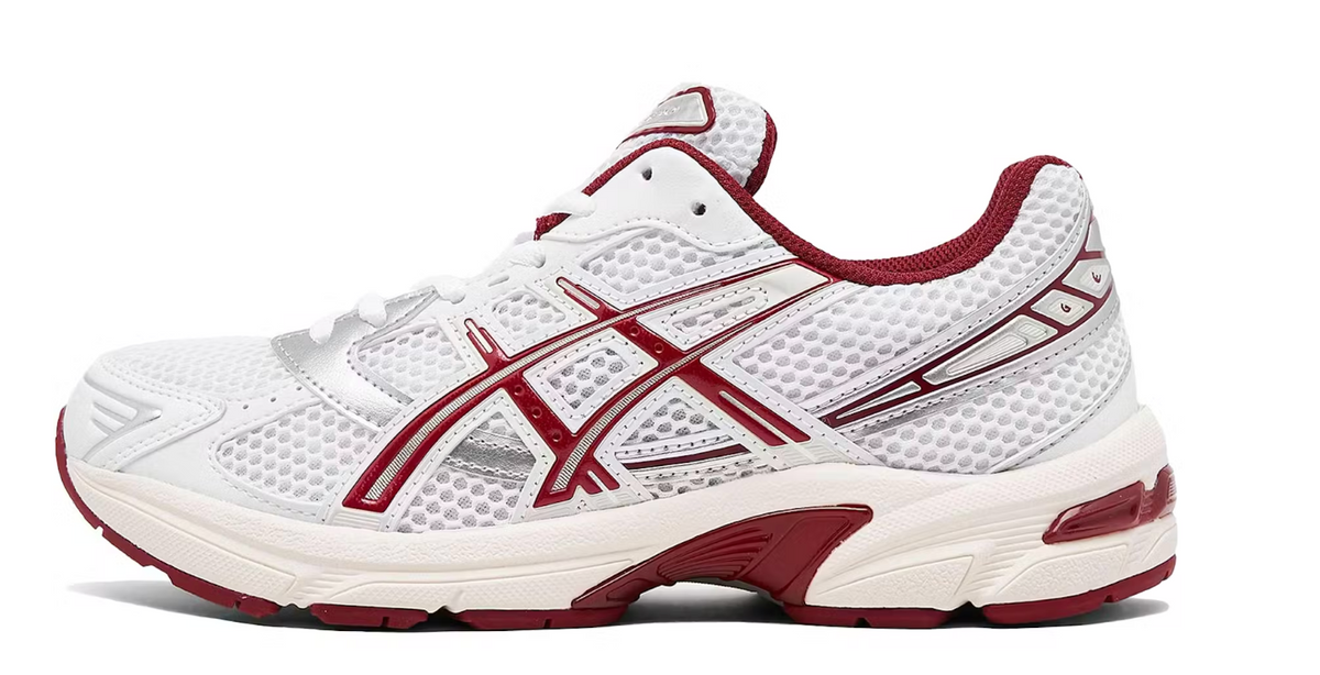 ASICS Gel-1130 White Red Dahlia