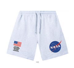 Anti Social Social Club "Nebula" Grey Shorts