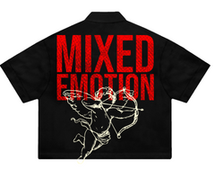 Mixed Emotion Black "Angels" Shirt