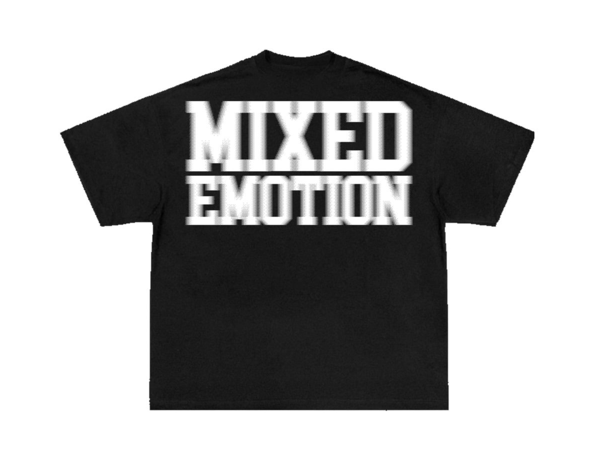 Mixed Emotion Black "Blur" Tee