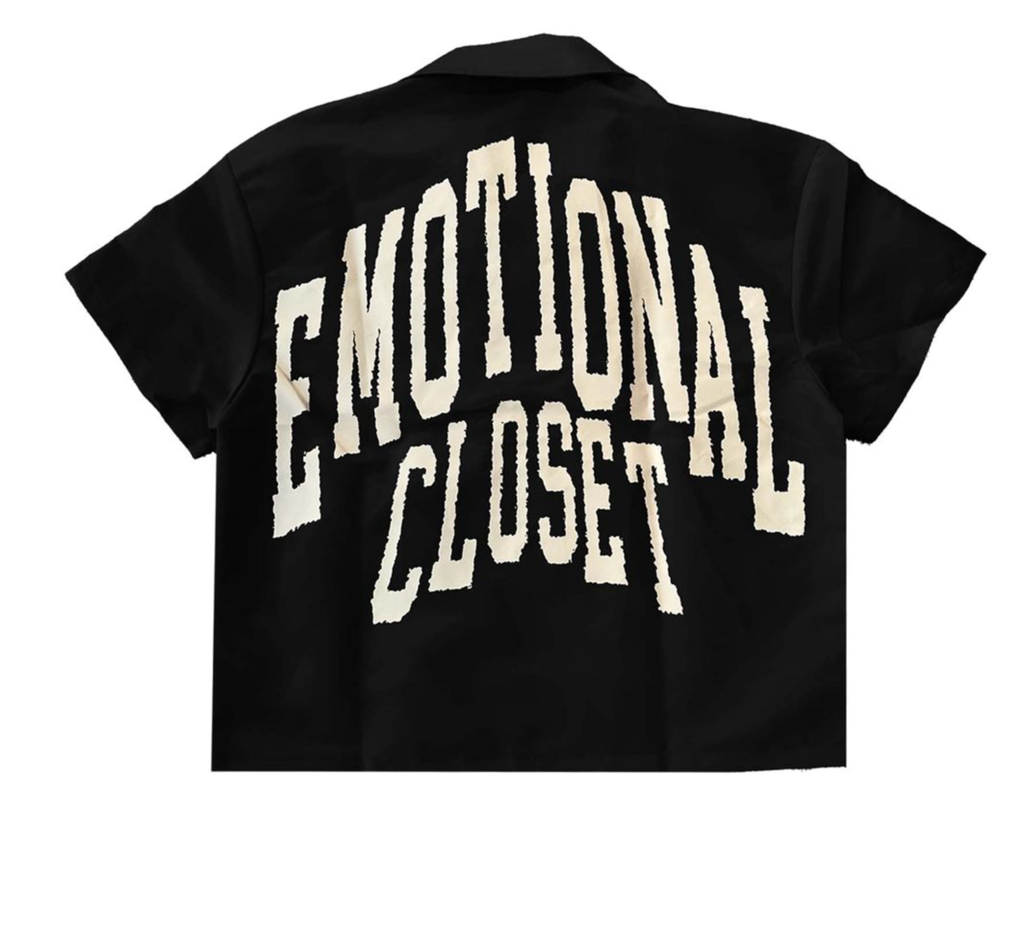 Mixed Emotion Black “Backyard” Nylon shirt