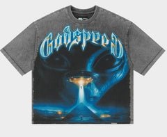 Godspeed Beyond The Veil T-Shirt Grey