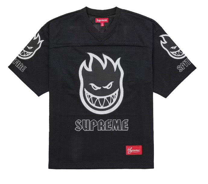 Supreme Spitfire Football Jersey Black