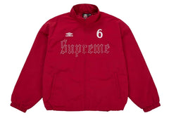 Supreme Umbro Rhinestone Track Jacket Red