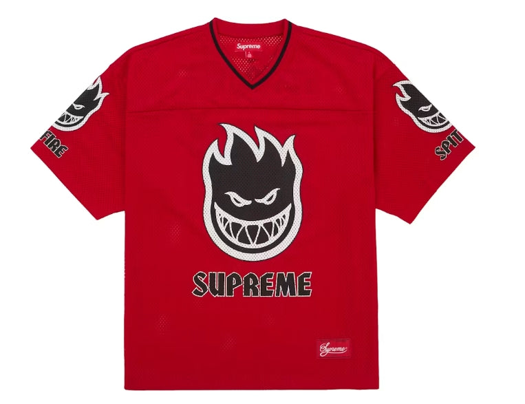 Supreme Spitfire Football Jersey Red