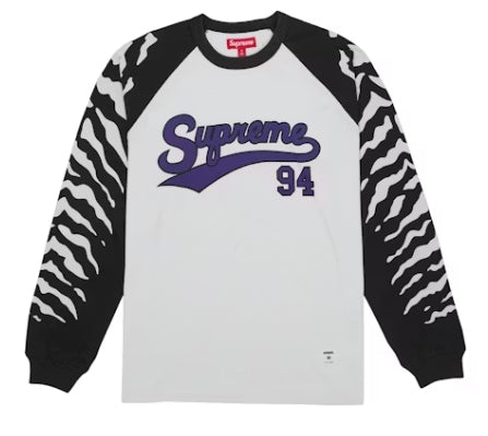 Supreme Tiger Ragland L/S Top White