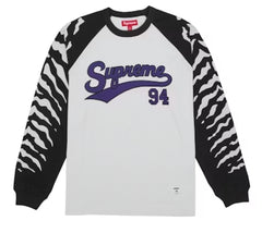 Supreme Tiger Ragland L/S Top White