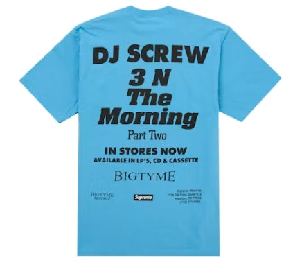 Supreme DJ Screw SUC Tee Blue
