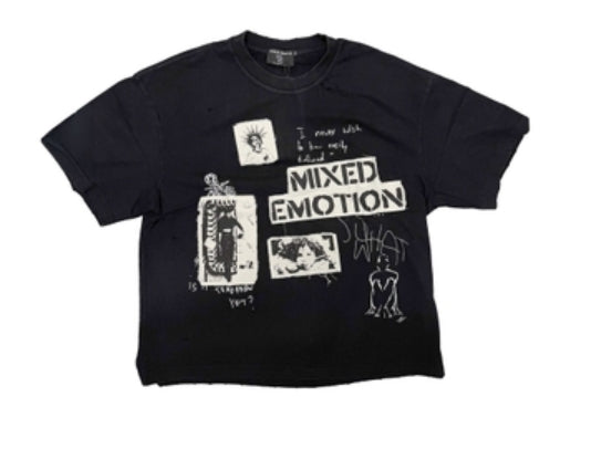 Mixed Emotion Stamped Tee