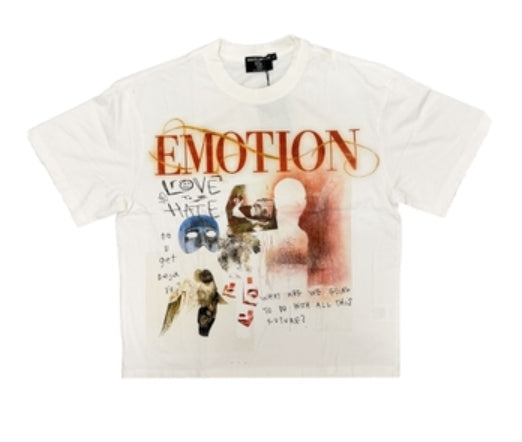 Mixed Emotion White Deja Vu Tee