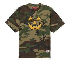 Supreme Pumpkin S/S Top Woodland Camo