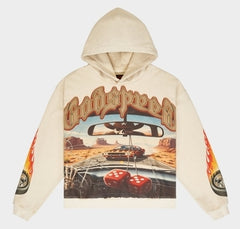 Godspeed On The Run II Bone Hoodie