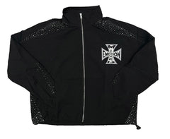 Mixed Emotion Black Classic Nylon Jacket