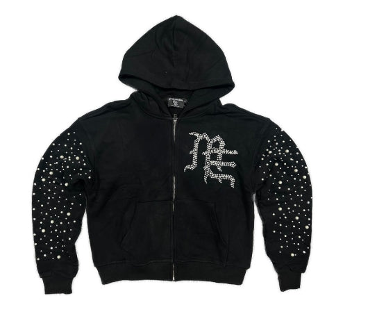 Mixed Emotion Black Pearl Hoodie
