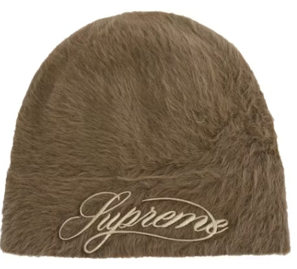 Supreme Kangol Furgora Script Beanie Brown