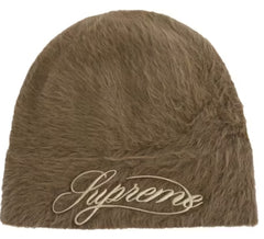 Supreme Kangol Furgora Script Beanie Brown