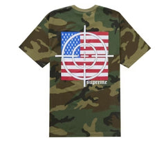 Supreme Target Tee Woodland Camo