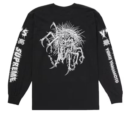 Supreme Y's by Yohji Yamamoto L/S Tee Black
