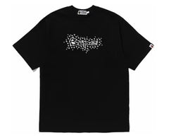 BAPE Studs Bape Logo Relaxed Fit Tee Black