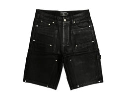 Mixed Emotion Worker Wax Shorts