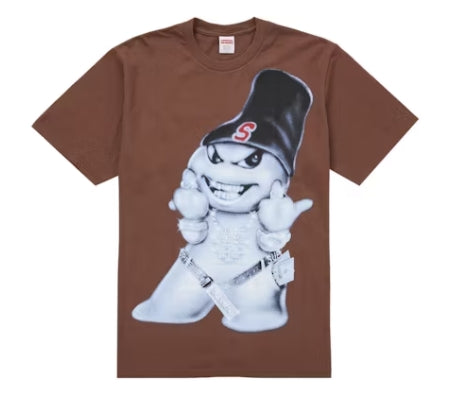 Supreme Snowman Tee Brown