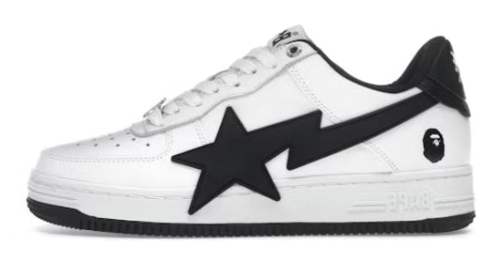 A Bathing Ape Bape Sta OS #2 White Black