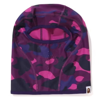 Bape Color Camo Balaclava Purple