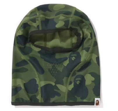 Bape Color Camo Balaclava Green