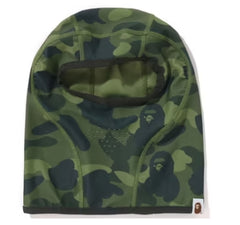 Bape Color Camo Balaclava Green