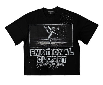 Mixed Emotion Black Scar Tee