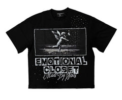 Mixed Emotion Black Scar Tee