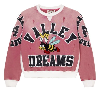 VALE FOREVER INSIGNIA CREWNECK REDWOOD
