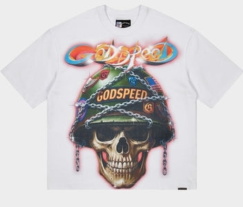 Godspeed Badges Of Honor T-Shirt Snow