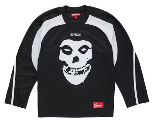 Supreme The Misfits Hockey Jersey Black