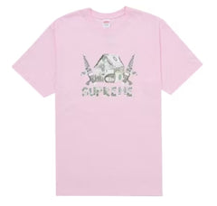 Supreme Origami Tee Light Pink